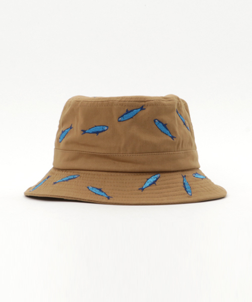 GRIN BUDDY（グリンバディ）の「【GRIN BUDDY(グリンバディ）】キッズハット/Kids Sea Cat Hat（ハット・キッズ・ブラック/ベージュ/ホワイト・52㎝）」の4枚目の写真