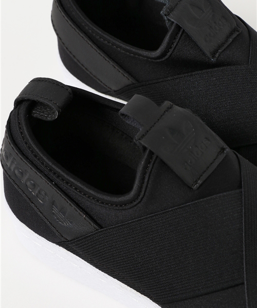adidas（アディダス）の「【adidas】WOMENS スニーカー-SUPERSTAR SLIPON-（スニーカー・レディース・ブラック/ホワイト・24.0cm/23.0cm/23.5cm）」の8枚目の写真