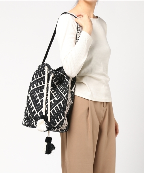 arbore（アーバー）の「 インドジャガードトートバッグ（ショルダーバッグ・レディース・その他2/その他/その他1・M）」の10枚目の写真