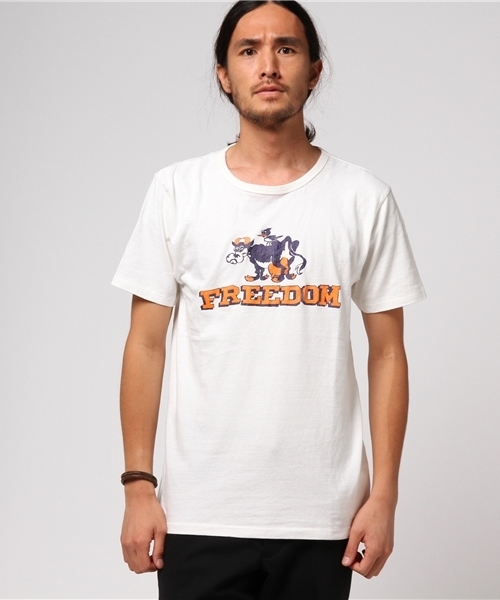 Rose Bud Couples ローズ バッド カップルズ の Freerage メンズプリントtシャツ Tシャツ カットソー Wear