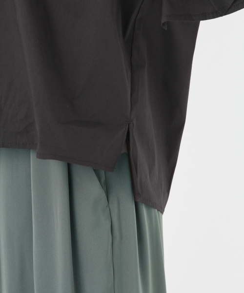 Andemiu（アンデミュウ）の「ヌケエリソデレースフリルブラウス769075（シャツ/ブラウス・レディース・ブラック/オフホワイト/キャメル・FREE）」の6枚目の写真