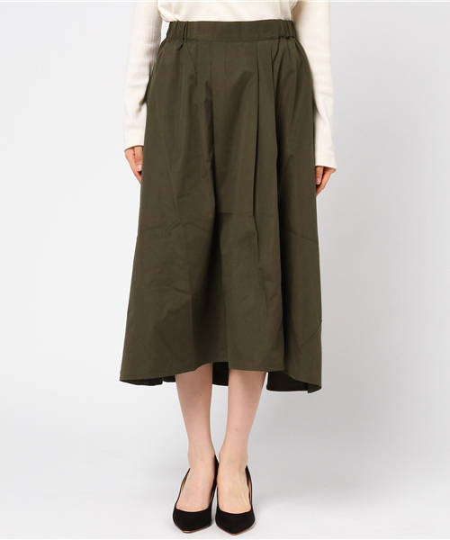 AMERICAN HOLIC（アメリカンホリック）の「ピーチイレヘムロングスカート（スカート・レディース・ブラック/ベージュ/パープル/ネイビー/カーキ/ピンク/ターコイズブルー/ボルドー/マスタード/オレンジ系その他・FREE）」の11枚目の写真