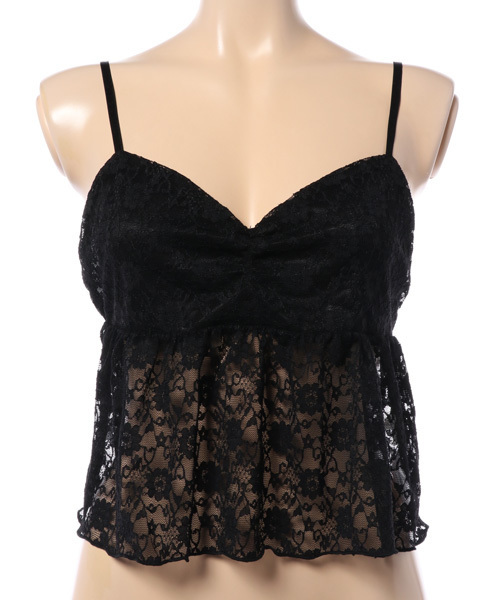 WEGO（ウィゴー）の「WEGO/フリルレースビスチェ（ベスト・レディース・ターコイズブルー/ブラック/キャメル・FREE）」の15枚目の写真