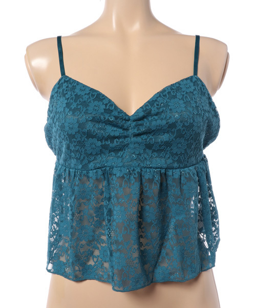 WEGO（ウィゴー）の「WEGO/フリルレースビスチェ（ベスト・レディース・ターコイズブルー/ブラック/キャメル・FREE）」の16枚目の写真