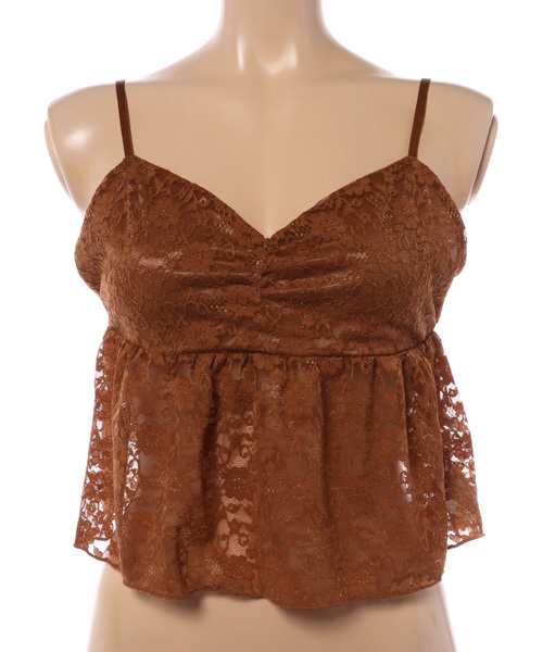 WEGO（ウィゴー）の「WEGO/フリルレースビスチェ（ベスト・レディース・ターコイズブルー/ブラック/キャメル・FREE）」の17枚目の写真