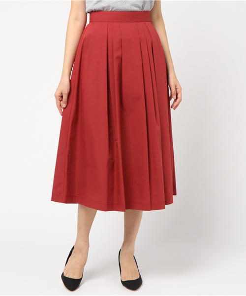 SHIPS(シップス)の「カラータックスカート22-1811(スカート・レディース・レッド/カーキ/ブラック・36/38)」の11枚目の写真