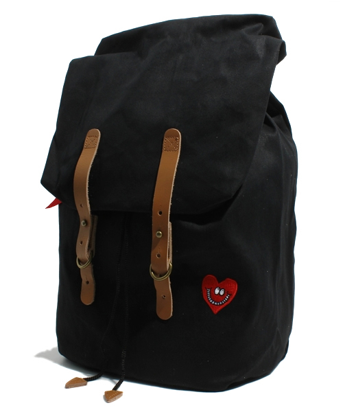 CIAOPANIC（チャオパニック）の「IHAVELOVEナップサック（バックパック/リュック・メンズ・ブラック/ネイビー/ピンク/グレー・FREE）」の13枚目の写真