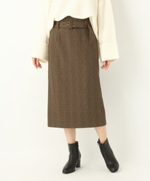 A part by | TRPU　チェックタイトスカート 773436 (スカート)