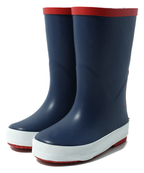 coen（コーエン）の「【KIDS】 レインブーツ（レインシューズ・キッズ・ネイビー/レッド/ダークグリーン・14cm/15cm/17cm/19cm）」の3枚目の写真
