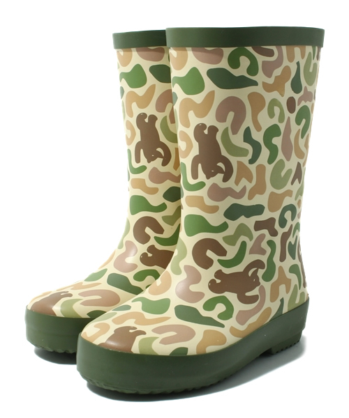 coen（コーエン）の「【KIDS】 レインブーツ（レインシューズ・キッズ・ネイビー/レッド/ダークグリーン・14cm/15cm/17cm/19cm）」の2枚目の写真