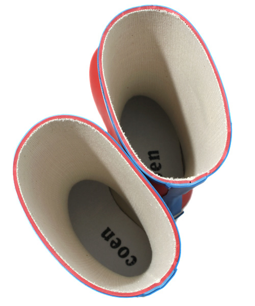 coen（コーエン）の「【KIDS】 レインブーツ（レインシューズ・キッズ・ネイビー/レッド/ダークグリーン・14cm/15cm/17cm/19cm）」の10枚目の写真