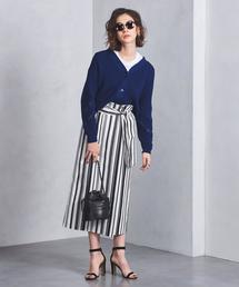 ユナイテッドアローズ　ストライプスカート UNITED ARROWS - ユナイテッドアローズ ストライプ スカート