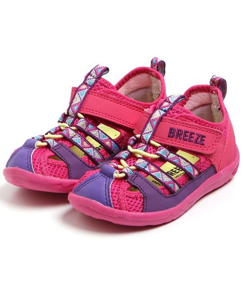 BREEZE（ブリーズ）の「トドラーIFMEサンダル（サンダル・キッズ・ブラック/レッド/ピンク/ライム・16/17/18/19/20/21）」の6枚目の写真