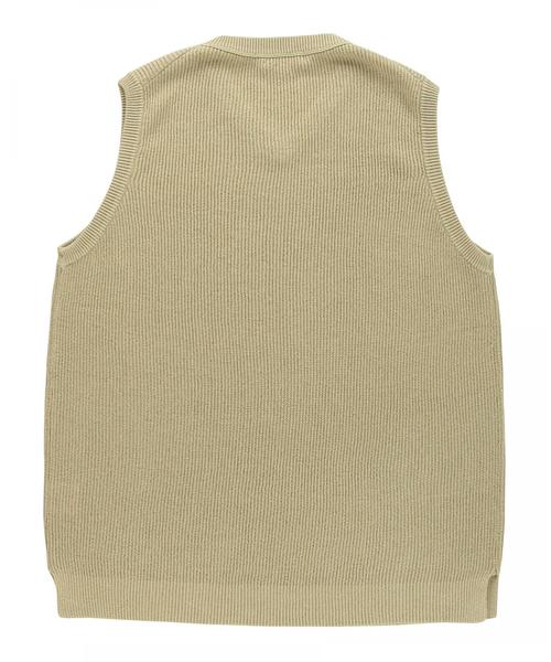 BEAUTY&YOUTH UNITED ARROWS(ビューティーアンドユースユナイテッドアローズ)の「BY ストローコットン アゼ ニット ベスト ◆(ベスト・メンズ・ベージュ/ネイビー・SMALL/MEDIUM/LARGE/X-LARGE)」の9枚目の写真