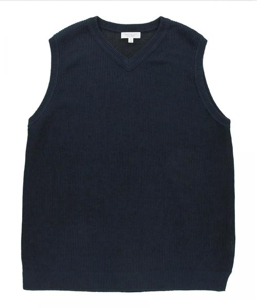 BEAUTY&YOUTH UNITED ARROWS(ビューティーアンドユースユナイテッドアローズ)の「BY ストローコットン アゼ ニット ベスト ◆(ベスト・メンズ・ベージュ/ネイビー・SMALL/MEDIUM/LARGE/X-LARGE)」の10枚目の写真