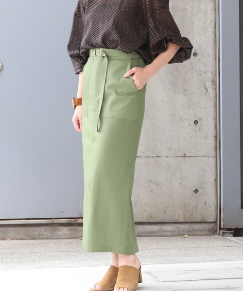 セール きれいめミリタリー風タイトスカート スカート Liesse リエス のファッション通販 Zozotown