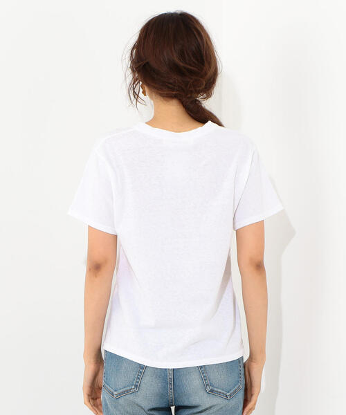 Jewel Changes(ジュエルチェンジズ)の「SMF Oui Tシャツ / ロゴTシャツ(Tシャツ/カットソー・レディース・ブラック/オフホワイト・FREE)」の3枚目の写真