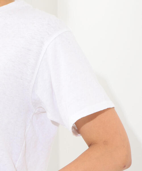 Jewel Changes(ジュエルチェンジズ)の「SMF Oui Tシャツ / ロゴTシャツ(Tシャツ/カットソー・レディース・ブラック/オフホワイト・FREE)」の8枚目の写真