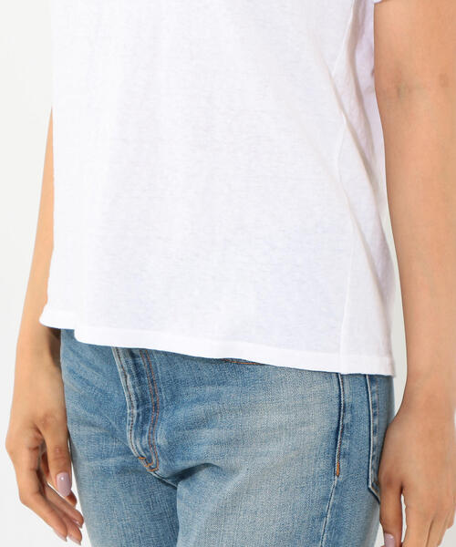 Jewel Changes(ジュエルチェンジズ)の「SMF Oui Tシャツ / ロゴTシャツ(Tシャツ/カットソー・レディース・ブラック/オフホワイト・FREE)」の9枚目の写真