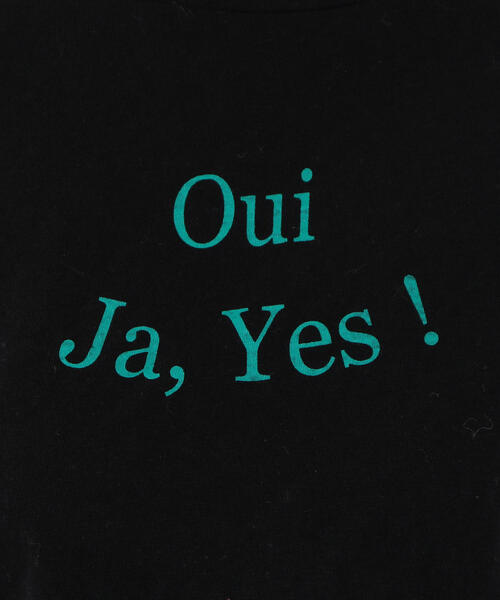 Jewel Changes(ジュエルチェンジズ)の「SMF Oui Tシャツ / ロゴTシャツ(Tシャツ/カットソー・レディース・ブラック/オフホワイト・FREE)」の14枚目の写真