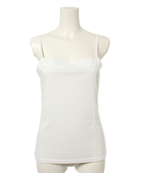 Auntie Rosa（アンティローザ）の「【Auntie Rosa】アロハカットキャミ（キャミソール・レディース・ナチュラル/グリーン/ブルー/グレー・FREE）」の3枚目の写真