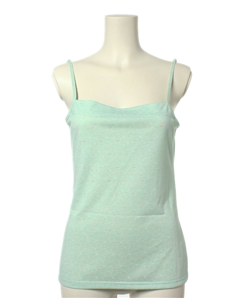 Auntie Rosa（アンティローザ）の「【Auntie Rosa】アロハカットキャミ（キャミソール・レディース・ナチュラル/グリーン/ブルー/グレー・FREE）」の4枚目の写真