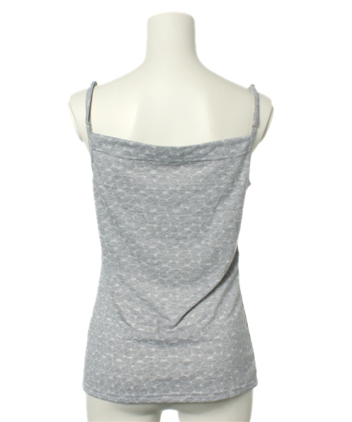 Auntie Rosa（アンティローザ）の「【Auntie Rosa】アロハカットキャミ（キャミソール・レディース・ナチュラル/グリーン/ブルー/グレー・FREE）」の6枚目の写真