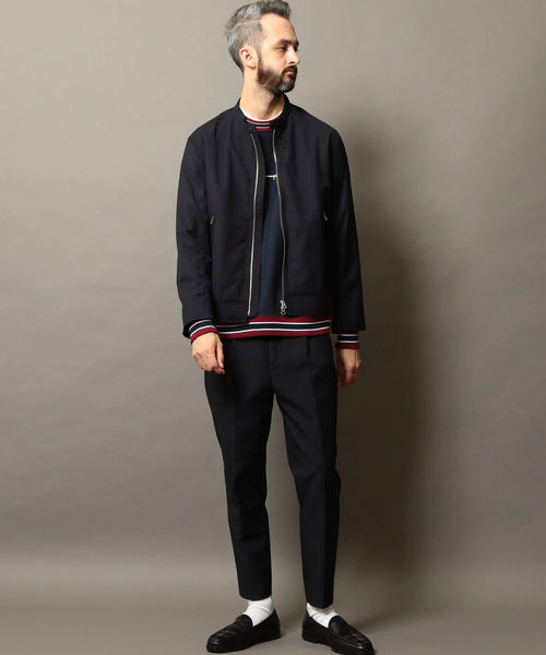 BEAUTY&YOUTH UNITED ARROWS（ビューティーアンドユースユナイテッドアローズ）の「BY TW 1P ワイド テーパードパンツ（その他パンツ・メンズ・ネイビー/ダークグレー/ブラック・X-LARGE/LARGE/SMALL/MEDIUM）」の14枚目の写真