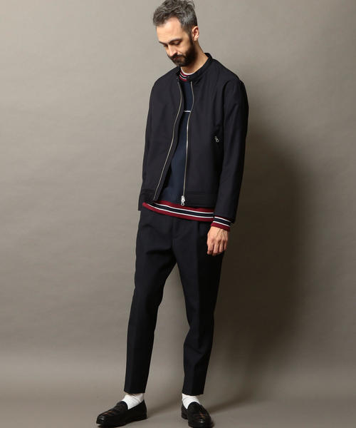 BEAUTY&YOUTH UNITED ARROWS（ビューティーアンドユースユナイテッドアローズ）の「BY TW 1P ワイド テーパードパンツ（その他パンツ・メンズ・ネイビー/ダークグレー/ブラック・X-LARGE/LARGE/SMALL/MEDIUM）」の13枚目の写真