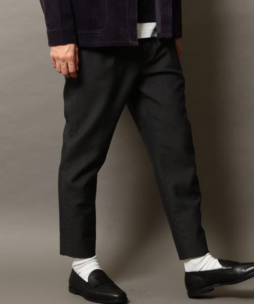 BEAUTY&YOUTH UNITED ARROWS（ビューティーアンドユースユナイテッドアローズ）の「BY TW 1P ワイド テーパードパンツ（その他パンツ・メンズ・ネイビー/ダークグレー/ブラック・X-LARGE/LARGE/SMALL/MEDIUM）」の19枚目の写真