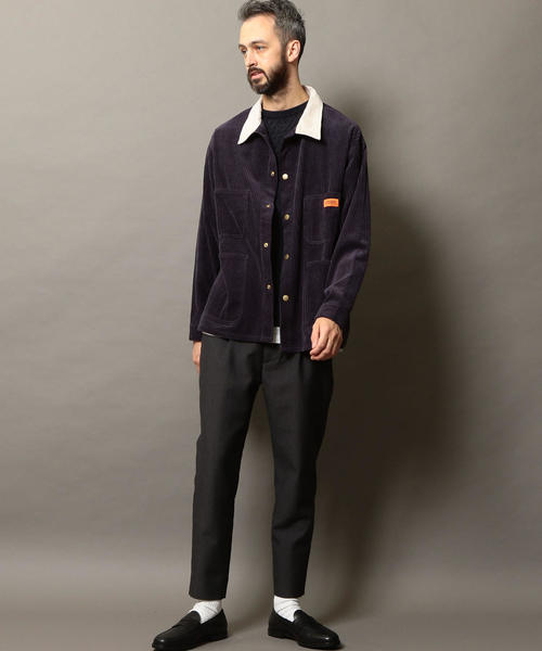 BEAUTY&YOUTH UNITED ARROWS（ビューティーアンドユースユナイテッドアローズ）の「BY TW 1P ワイド テーパードパンツ（その他パンツ・メンズ・ネイビー/ダークグレー/ブラック・X-LARGE/LARGE/SMALL/MEDIUM）」の18枚目の写真