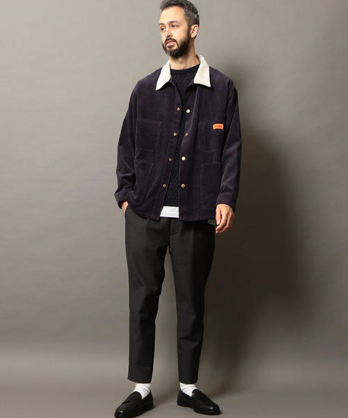 BEAUTY&YOUTH UNITED ARROWS（ビューティーアンドユースユナイテッドアローズ）の「BY TW 1P ワイド テーパードパンツ（その他パンツ・メンズ・ネイビー/ダークグレー/ブラック・X-LARGE/LARGE/SMALL/MEDIUM）」の17枚目の写真