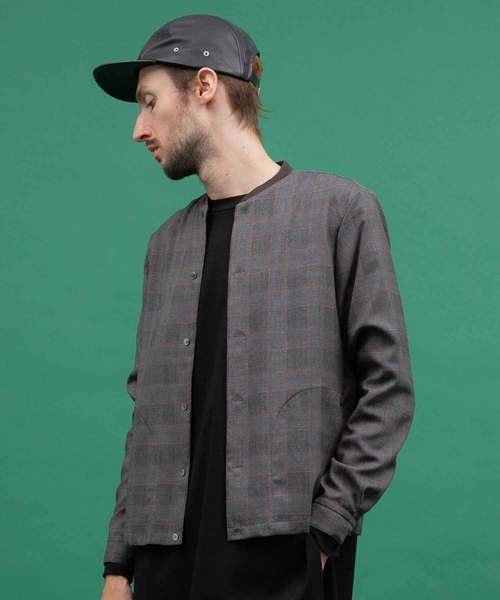 UNITED TOKYO（ユナイテッドトウキョウ）の「ライトMA-1シャツブルゾン（MA-1・メンズ・ダークグレー/ブラック/ネイビー・1/2/3）」の3枚目の写真