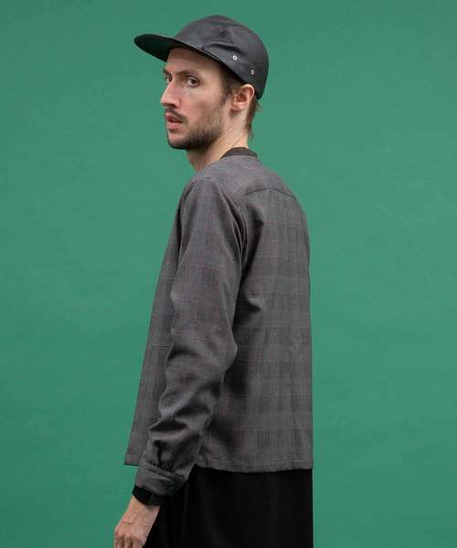 UNITED TOKYO（ユナイテッドトウキョウ）の「ライトMA-1シャツブルゾン（MA-1・メンズ・ダークグレー/ブラック/ネイビー・1/2/3）」の5枚目の写真