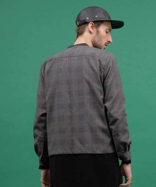UNITED TOKYO（ユナイテッドトウキョウ）の「ライトMA-1シャツブルゾン（MA-1・メンズ・ダークグレー/ブラック/ネイビー・1/2/3）」の6枚目の写真