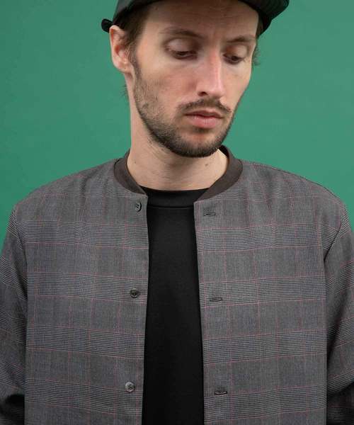 UNITED TOKYO（ユナイテッドトウキョウ）の「ライトMA-1シャツブルゾン（MA-1・メンズ・ダークグレー/ブラック/ネイビー・1/2/3）」の7枚目の写真