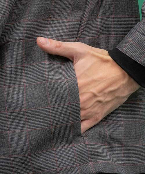 UNITED TOKYO（ユナイテッドトウキョウ）の「ライトMA-1シャツブルゾン（MA-1・メンズ・ダークグレー/ブラック/ネイビー・1/2/3）」の9枚目の写真