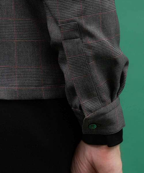 UNITED TOKYO（ユナイテッドトウキョウ）の「ライトMA-1シャツブルゾン（MA-1・メンズ・ダークグレー/ブラック/ネイビー・1/2/3）」の11枚目の写真