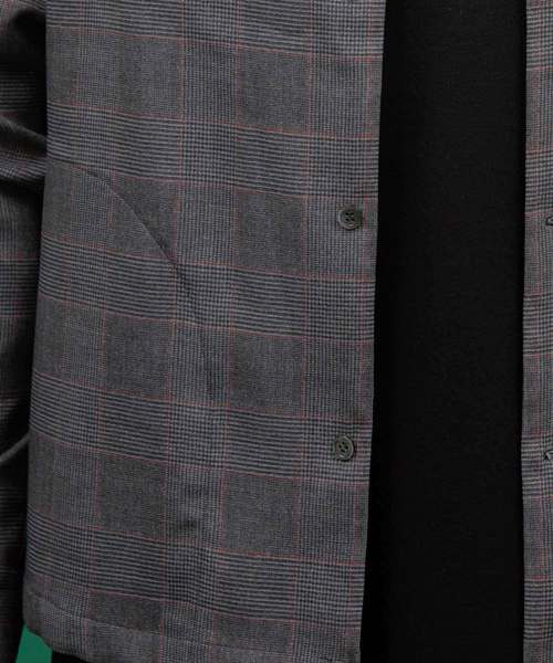 UNITED TOKYO（ユナイテッドトウキョウ）の「ライトMA-1シャツブルゾン（MA-1・メンズ・ダークグレー/ブラック/ネイビー・1/2/3）」の12枚目の写真