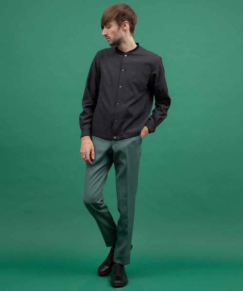 UNITED TOKYO（ユナイテッドトウキョウ）の「ライトMA-1シャツブルゾン（MA-1・メンズ・ダークグレー/ブラック/ネイビー・1/2/3）」の14枚目の写真