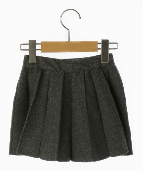 SHIPS(シップス)の「SHIPS KIDS:【洗えるニット】ニット プリーツ スカート(XS~XL)(スカート・キッズ・チャコールグレー/ネイビー・X-SMALL/SMALL/MEDIUM/LARGE/X-LARGE)」の6枚目の写真