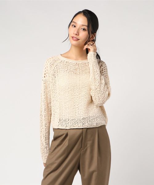 BILLABONG(ビラボン)の「BILLABONGレディースSEAYASOONセーター(ニット/セーター・レディース・ブラック/エンジ/アイボリー・SMALL)」の2枚目の写真
