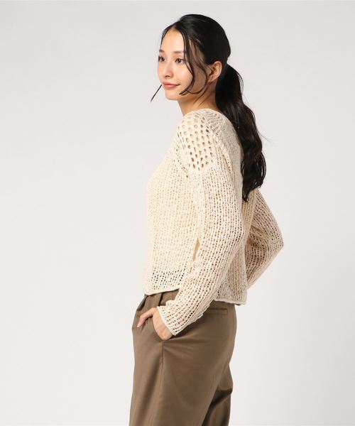 BILLABONG(ビラボン)の「BILLABONGレディースSEAYASOONセーター(ニット/セーター・レディース・ブラック/エンジ/アイボリー・SMALL)」の5枚目の写真