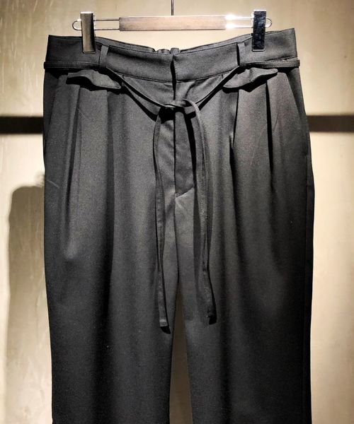 Toironier（トワロニエ）の「Toironier/トワロニエ/TROUSERS/ﾄﾗｳｻﾞｰｽﾞ（スラックス・メンズ・ブラック/ベージュ/グリーン/グレー・FREE）」の10枚目の写真
