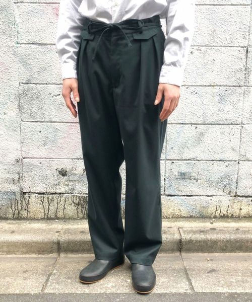 トワロニエ　スラックス Toironier スラックス Toironier/トワロニエ/Semi-Flared Pants