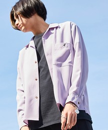KANGOL | ▽WEB限定 KANGOL/カンゴール 別注 L/Sリラックスオープンカラーシャツ 2019AW(シャツ/ブラウス)