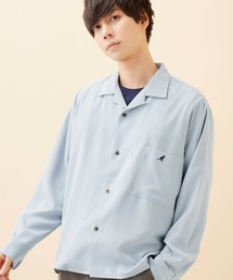 KANGOL | ▽WEB限定 KANGOL/カンゴール 別注 L/Sリラックスオープンカラーシャツ2020SPRING(シャツ/ブラウス)