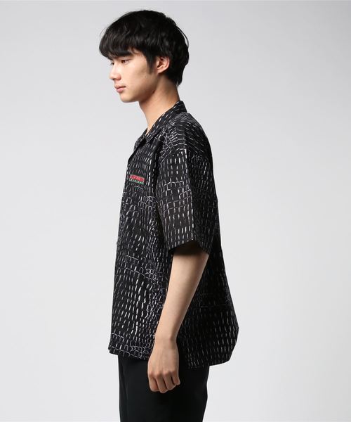 FULL-BK（フルビーケー）の「FULL-BK CROCODILE SHIRT (90864370)（シャツ/ブラウス・メンズ・ブラック・MEDIUM/LARGE/X-LARGE）」の3枚目の写真
