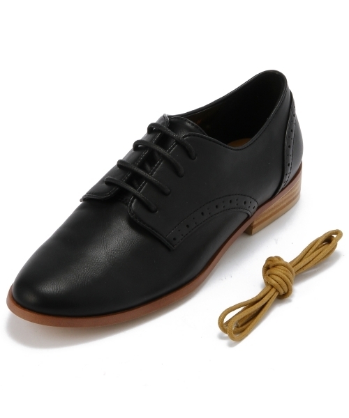 Another Edition（アナザーエディション）の「■AE PCG LaceUp FLTж ◇◆（その他シューズ・レディース・ホワイト/ブラック/その他1・MEDIUM/SMALL/LARGE）」の9枚目の写真