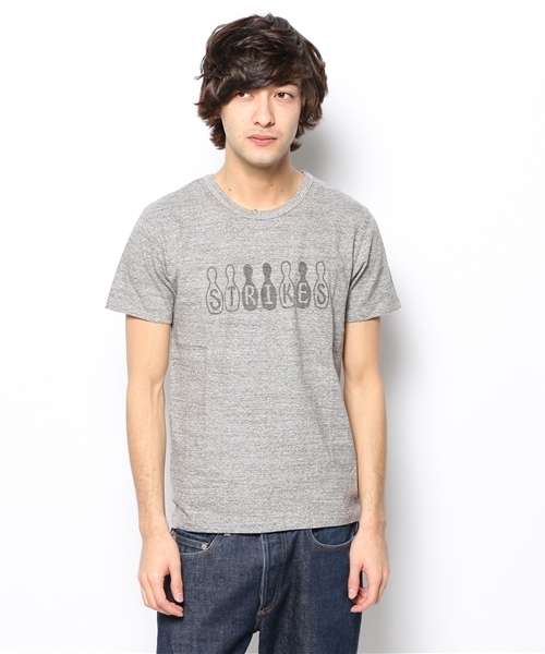 BEAMS T（ビームスティー）の「JACKSON MATISSE / SNOOPY Bowling（Tシャツ/カットソー・メンズ・ホワイト/グレー・SMALL/MEDIUM/LARGE）」の3枚目の写真